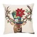 Наволочка новорічна гобеленова DEER HAT RechiDoRechi DEER HAT-NV фото 1