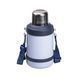 Термос Vacuum Cup 1.5 литра с ремешком и складной ручкой теино-синий RechiDoRechi HP-14-21BL фото 3