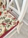 Новогодняя подушка на стул гобеленовая «Merry Christmas» (Золотой люрекс) в интернет-магазине РечиДоРечи