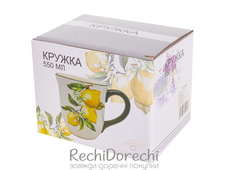 Кружка "Лаванда" 550 мл RechiDoRechi 858-0046 фото