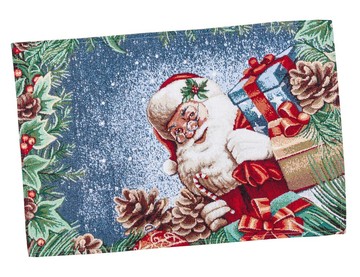 Серветка-підкладка новорічна "Морозне вікно" (з мікрофіброю), 33x45, Прямокутна