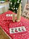 Доріжка на стіл новорічна гобеленова "Різдвяні чобітки" (без люрекса) в інтернет-магазині РечіДоРечі