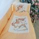 Набор в кроватку 60х120 Милашка Единорог персик в интернет-магазине РечиДоРечи