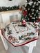 Скатертина гобеленова новорічна "Мороз" (срібний люрекс) в інтернет-магазині РечіДоРечі