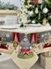 Скатертина гобеленова новорічна "Новорічна казка" (золотий люрекс) в інтернет-магазині РечіДоРечі