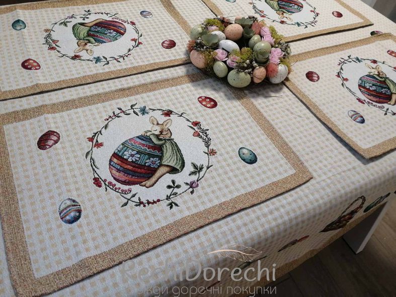 САЛФЕТКА ГОБЕЛЕН "HOP" 35x50СМ RechiDoRechi 732-143 фото