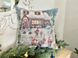 Наволочка одностороння новорічна "Зимова радість" (срібний люрекс) в інтернет-магазині РечіДоРечі