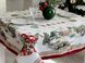 Скатертина гобеленова новорічна "Мороз" (срібний люрекс) в інтернет-магазині РечіДоРечі