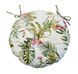 Подушка на стул кругла "Villa" D-40 цветы в интернет-магазине РечиДоРечи