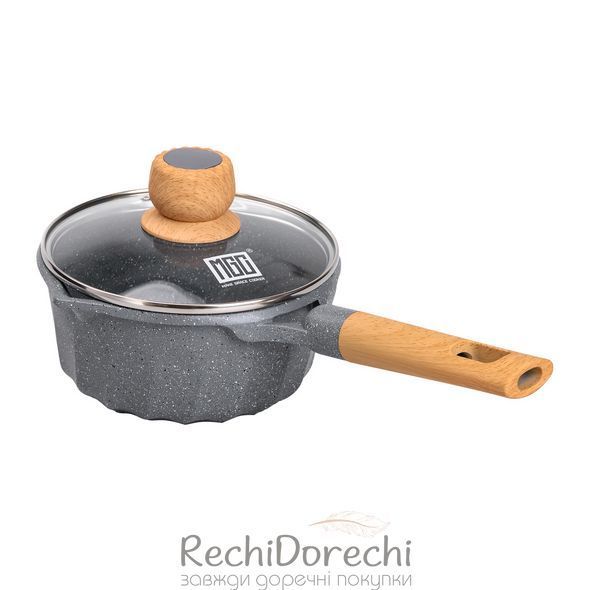 Сотейник з антипригарним покриттям 2,9 л з товстим дном &Oslash; 18 см MGC RechiDoRechi HP-4-431GR фото