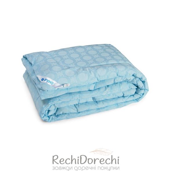 Одеяло 140х205 силикон (бязь) Голубое, 140x205