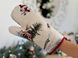 Рукавичка прихватка новорічна гобеленова "Зимові розваги" в інтернет-магазині РечіДоРечі