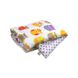Одеяло 105х140 силикон (сатин) Совы в интернет-магазине РечиДоРечи