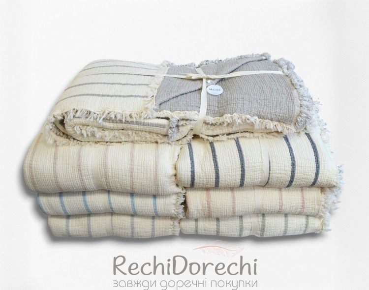 Муслиновое покрывало Moss Exclusive Muslin Mavi RechiDoRechi 34307 фото