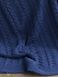 В'язане Покривало 220x240 BETIRES BREMEN NAVY BLUE (100% акрил) в інтернет-магазині РечіДоРечі