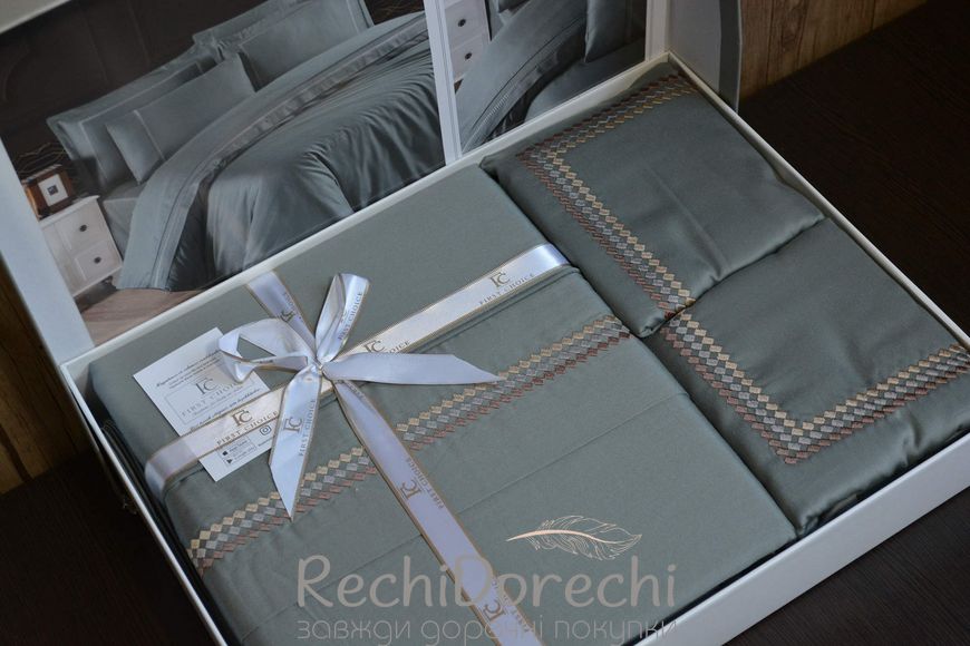 Постільна білизна First Choice V.I.P Satin Moonlight 200 х 220 см Gomez Moonmist, Євро 200x220