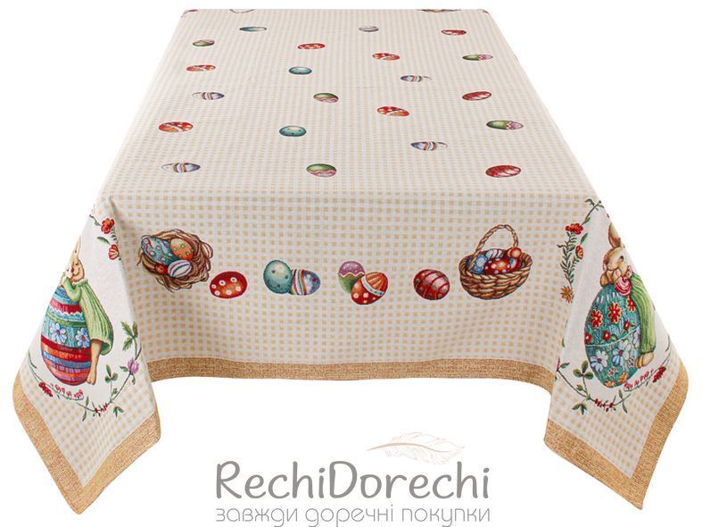 СКАТЕРТЬ ПАСХА ГОБЕЛЕН "HOP" RechiDoRechi 732-136 фото