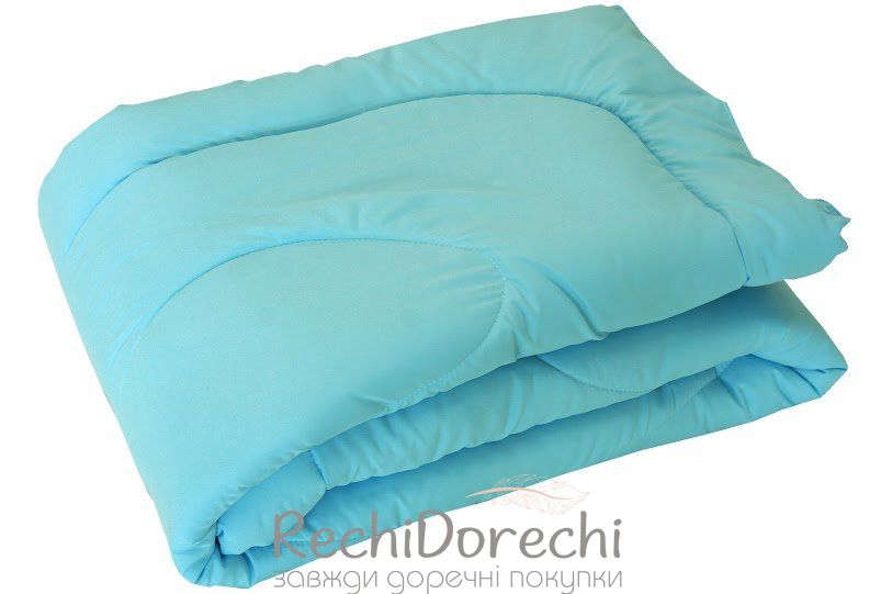 Одеяло 140х205 силиконовое голубое, 140x205
