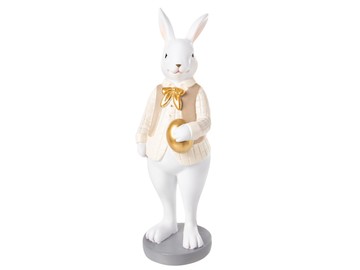 Фігурка декоративна "Кролик у фраку" 10x8x25,5см