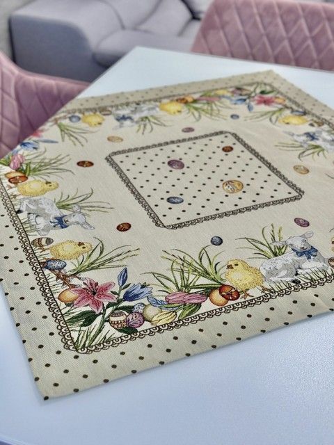 Скатертина гобеленова Великодня "CHEYSI" RechiDoRechi CHEYSI-100 фото