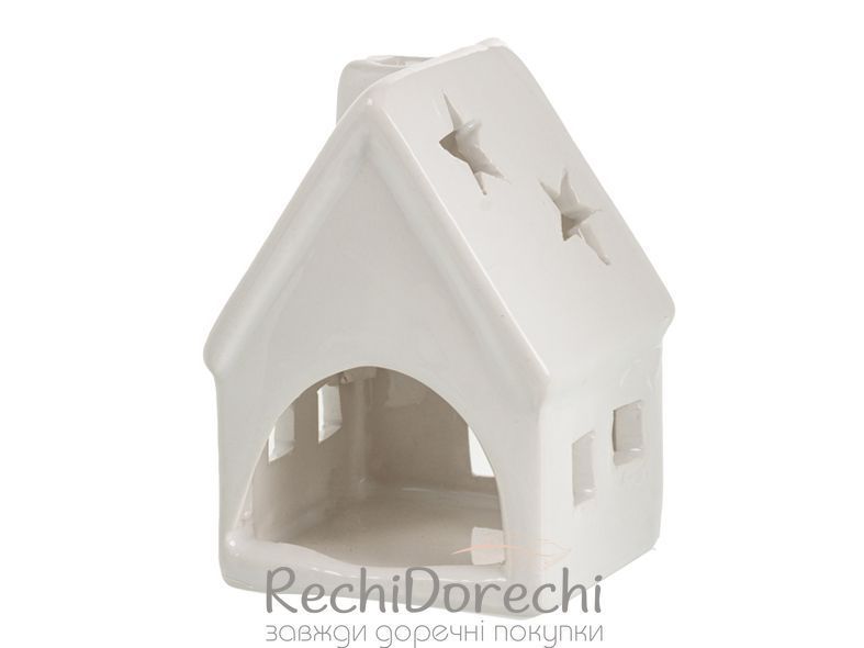 Подсвечник "Домик" 8х5,6х5,4 см RechiDoRechi 947-056 фото