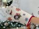 Рукавичка прихватка новогодняя гобеленовая "Рождественская красота" в интернет-магазине РечиДоРечи