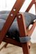 Подушка на стул 40х40см LUIS Черная в интернет-магазине РечиДоРечи