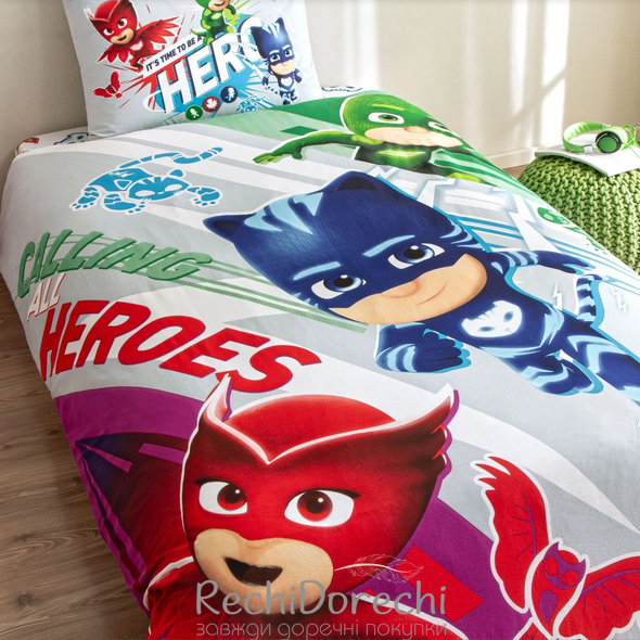 Постільна білизна PJ Masks Super Team RechiDoRechi 40798 фото