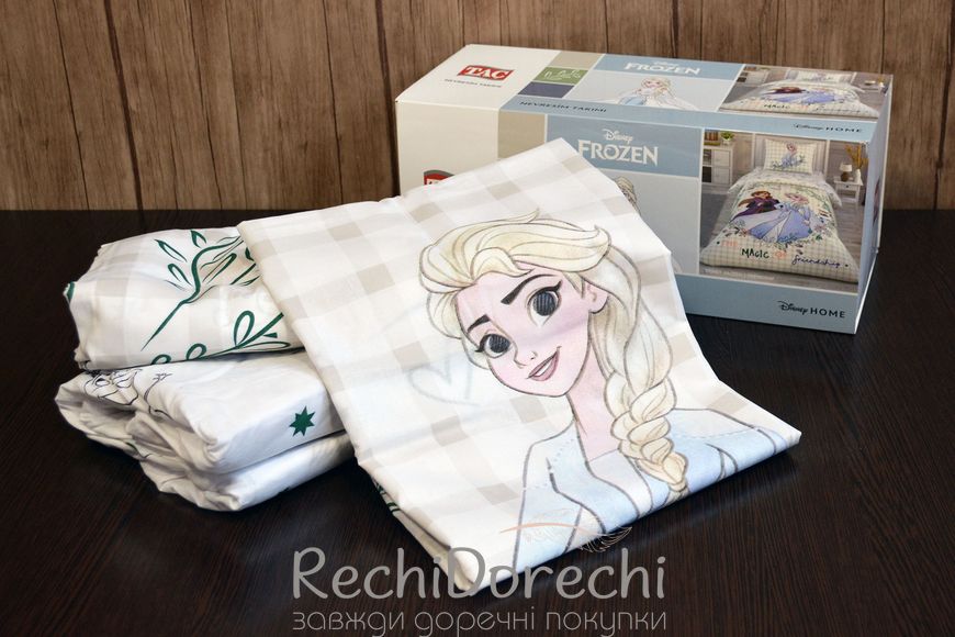 Постільна білизна TAC Disney 160×220 см Frozen 2 Friendship, Підлітковий 160x220