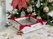 Хлібничка гобеленова новорічна "Снігова казка" (срібний люрекс) в інтернет-магазині РечіДоРечі