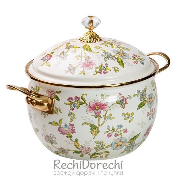 Емальована каструля об'ємом 5 літрів RechiDoRechi HP-2-112 фото