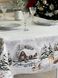 Скатертина гобеленова новорічна "Зима" (з мікрофіброю) в інтернет-магазині РечіДоРечі
