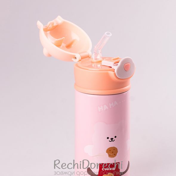 Термос детский Beizhiming Vacuum Cup 300ml термос с поилкой термос с трубочкой для детей