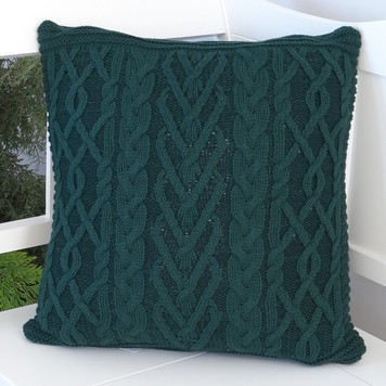 Наволочка 45x45 BETIRES DOLCE GREEN (50% хлопок, 50% акрил)