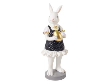 Фігурка декоративна "Кролик у сукні" 7x7x20,5 см