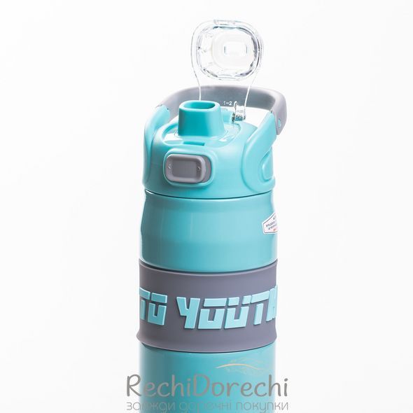 Термос спортивный с мундштуком 680 мл мятный RechiDoRechi HP-14-54M фото