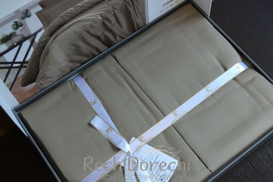 Постельное белье First Choice Cotton Satin Snazzy Mink, Полуторный 160x220