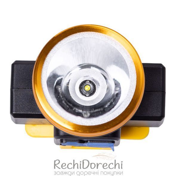 Налобный фонарь аккумуляторный 7х7х5 см LED 3 режима работы HP-JG-2