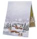 Ранер (доріжка) гобеленовий новорічний "Зима" (з мікрофіброю) в інтернет-магазині РечіДоРечі