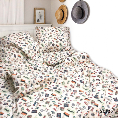Комплект постільної білизни ранфорс 20125 RechiDoRechi 20125-dv фото
