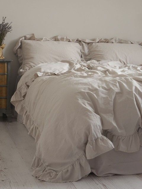 КПБ 160x220x2 LIMASSO NATURAL CREAM EXCLUSIVE RechiDoRechi 800518 фото