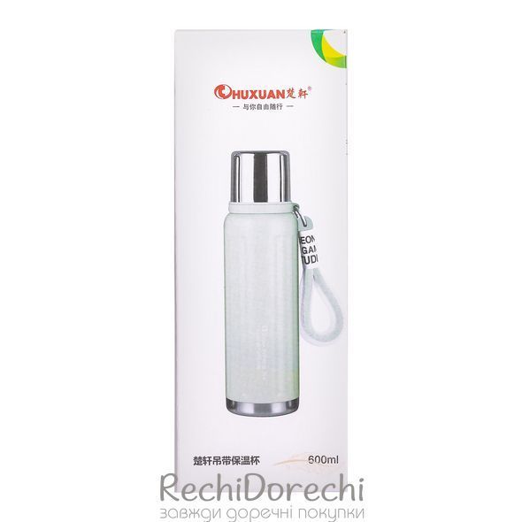 Термос Enjoy из нержавеющей стали 600 мл сиреневый RechiDoRechi HP-14-9V фото
