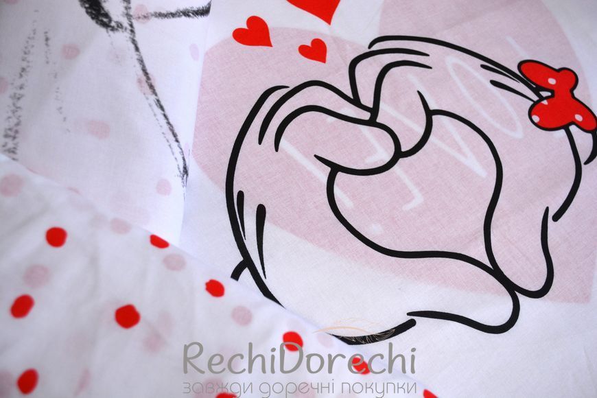 Постільна білизна Minnie And Mickey Lovely RechiDoRechi 40080 фото