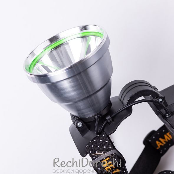 Налобный фонарь аккумуляторный с быстрой зарядкой 16х10х13 см LED зарядка от солнечной панели HP-JG-5