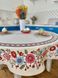 Скатерть круглая гобеленовая "Этно цветы" в интернет-магазине РечиДоРечи