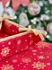 Хлібничка гобеленова новорічна "Сніжна ніч" (золотий люрекс) в інтернет-магазині РечіДоРечі
