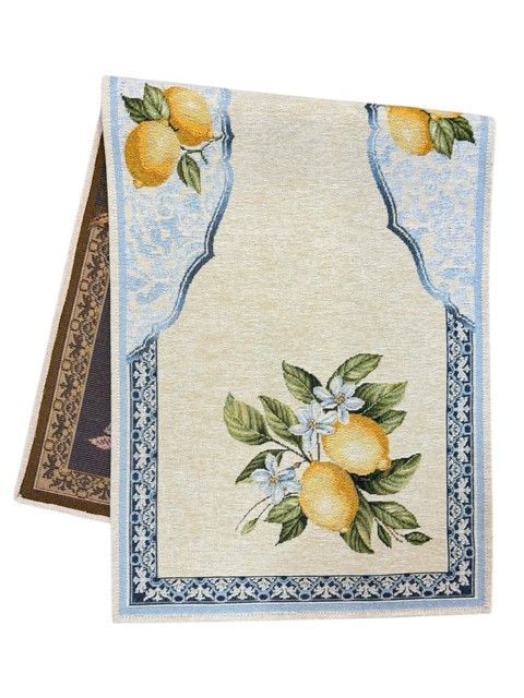 Доріжка гобеленова "Золоті лимони" RechiDoRechi Lemon/34426-37 фото