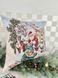 Новорічна одностороння наволочка «Різдвяні канікули -2» (Срібний люрекс) в інтернет-магазині РечіДоРечі