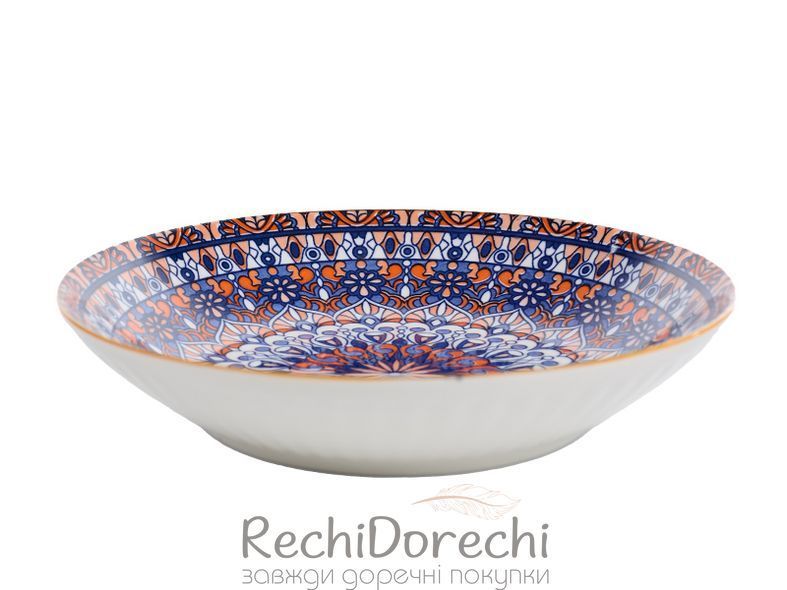 Набір з 4 предметів (2 салатники 11 см + 2 тарілки 18 см) RechiDoRechi 823-062 фото