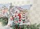 Новорічна одностороння наволочка «Різдвяні канікули -2» (Срібний люрекс) в інтернет-магазині РечіДоРечі